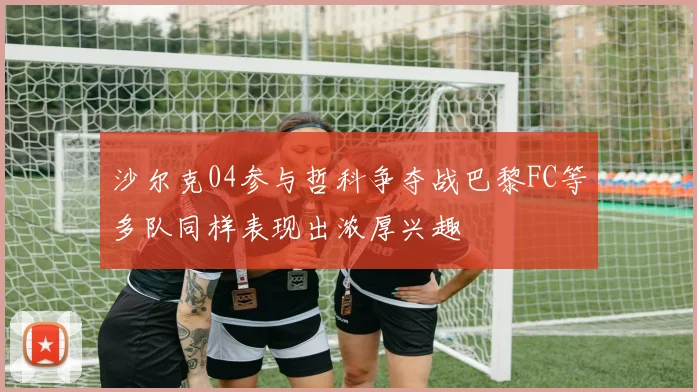沙尔克04参与哲科争夺战巴黎FC等多队同样表现出浓厚兴趣